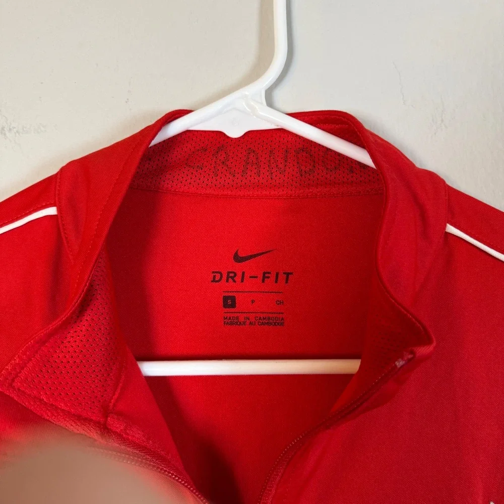 Nike Liverpool FC Dri-FIT Soccer Track Jacket Red White Men's Size S‎